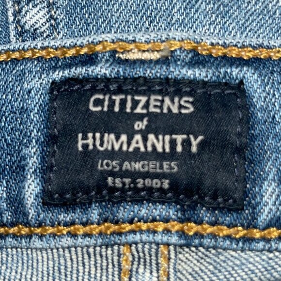 CITIZENS of HUMANITY SID Regular Straight Leg Jean Medium Wash Men's 32" X 34" - Picture 9 of 14